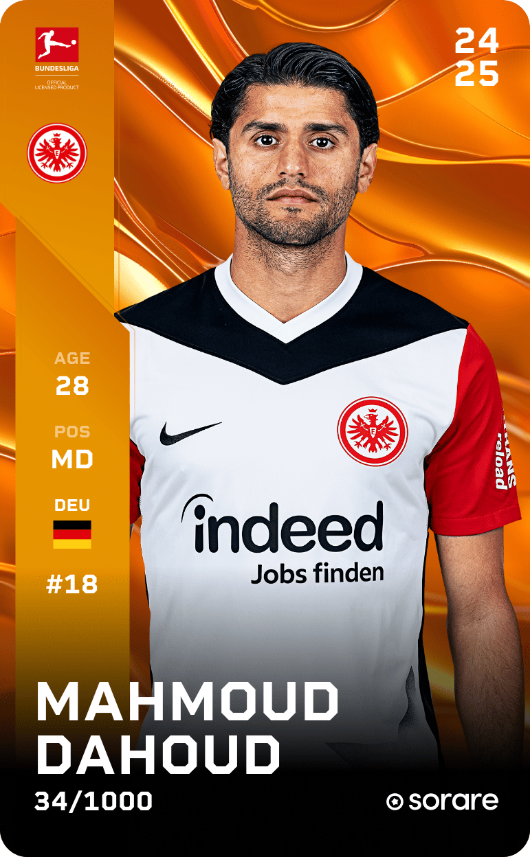 Mahmoud Dahoud 2024-25 • Limited 34/1000