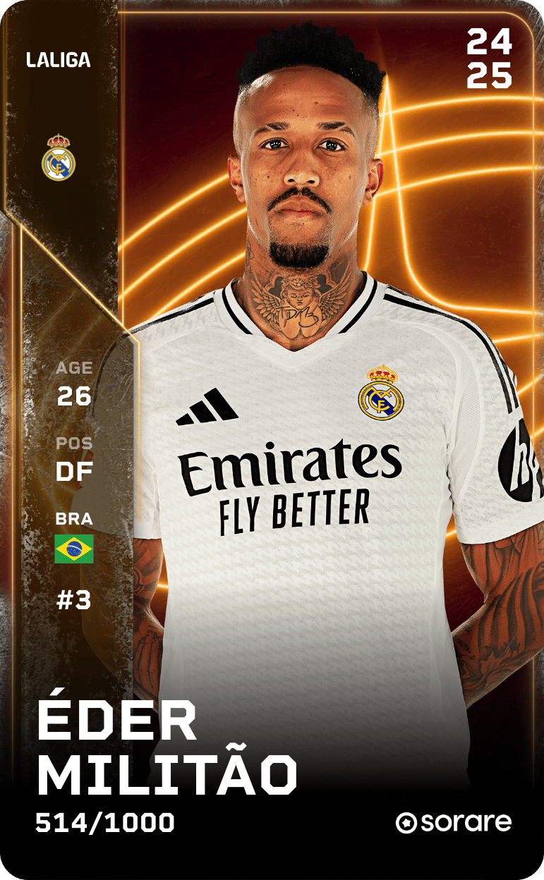 Éder Militão 2024-25 • Limited 514/1000