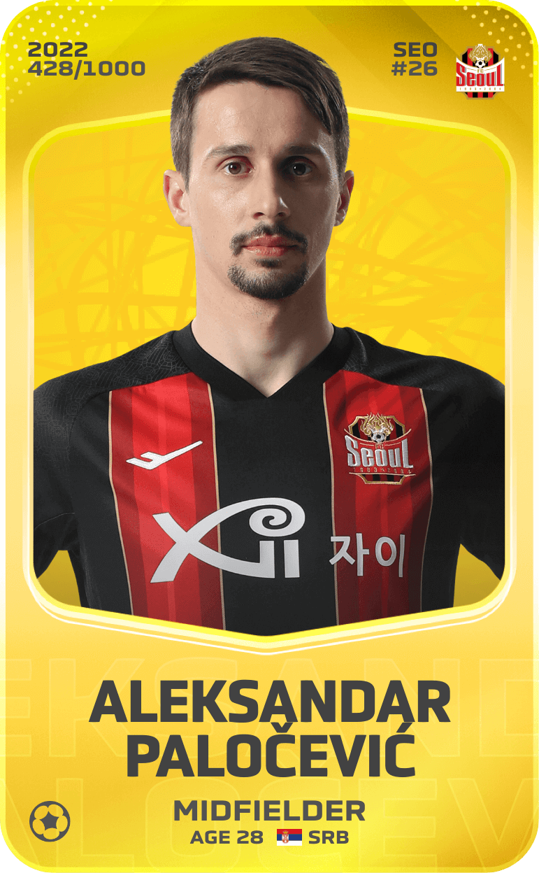 Aleksandar Paločević 2022-23 • Limited 428/1000
