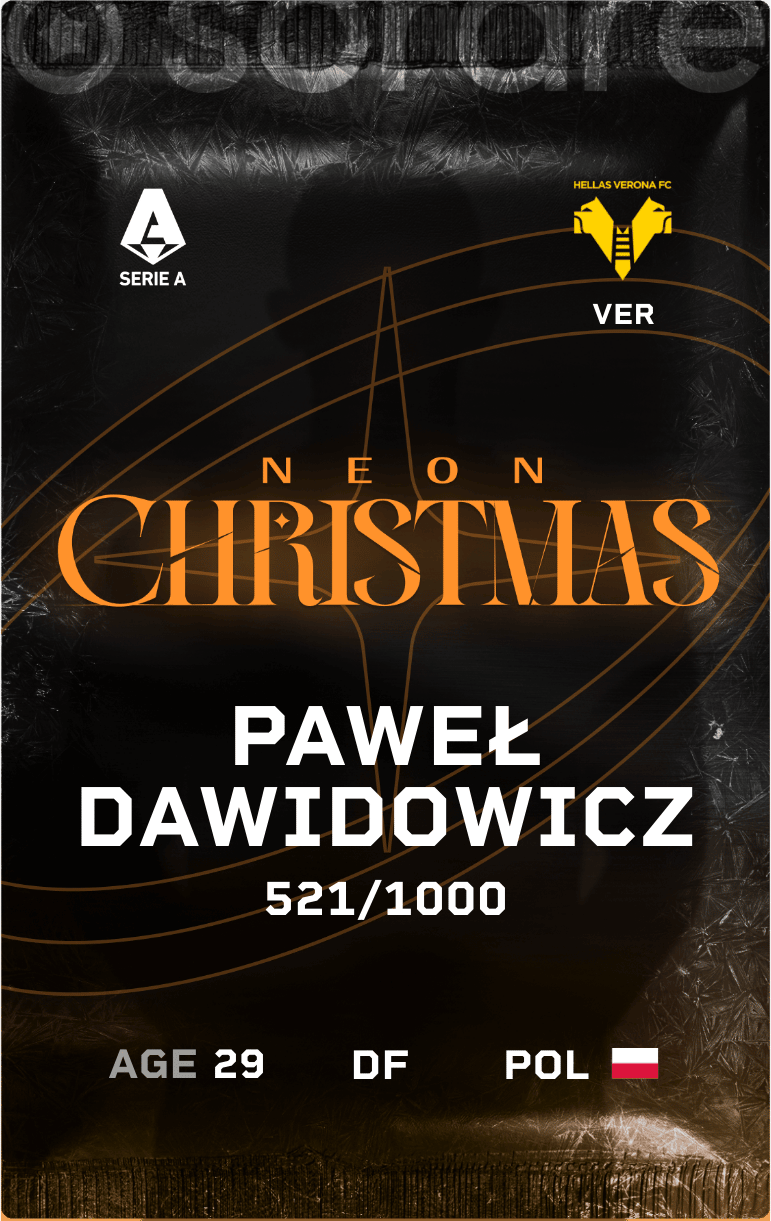 Paweł Dawidowicz 2024-25 • Limited 521/1000
