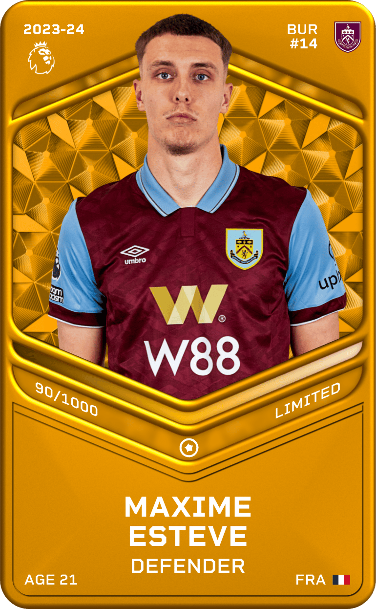 Maxime Esteve 2023-24 • Limited 90/1000