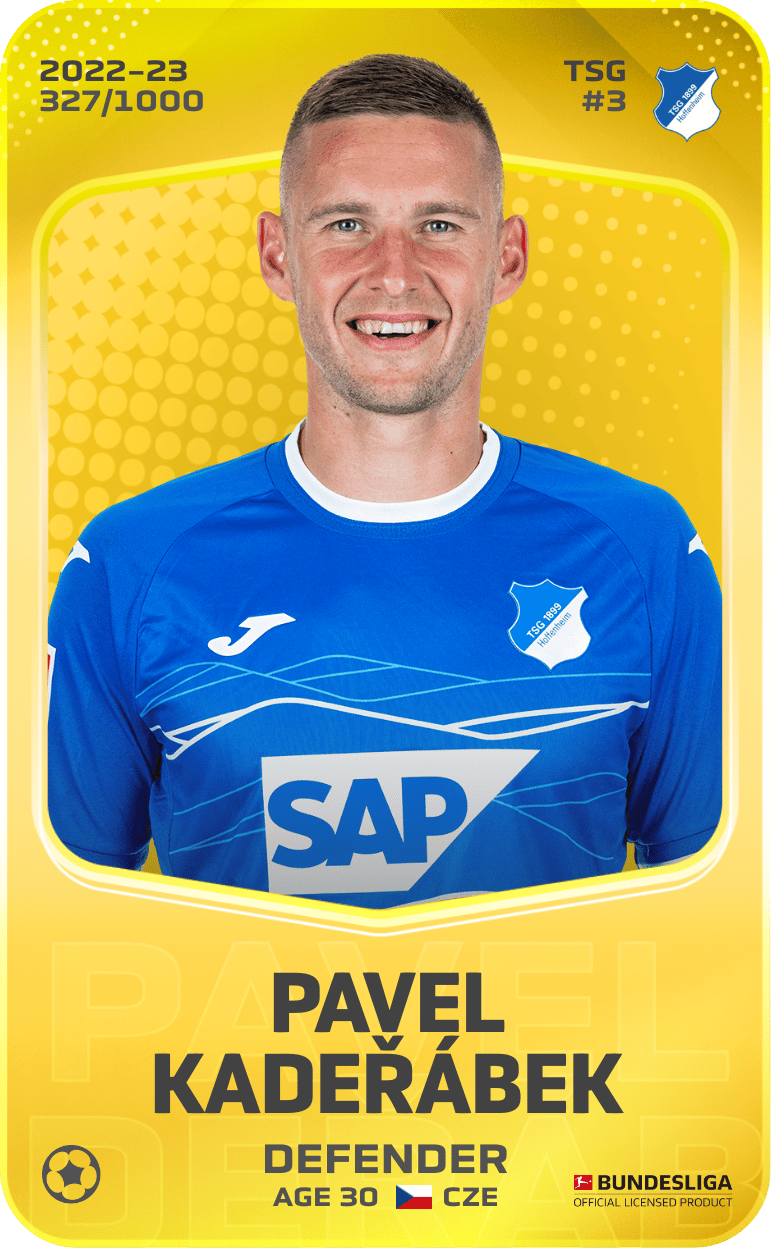 Pavel Kadeřábek 2022-23 • Limited 327/1000