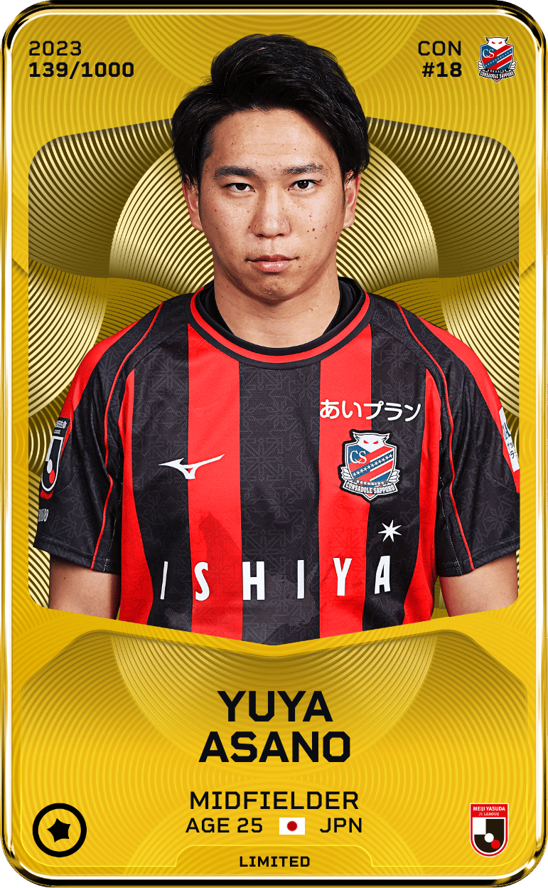 Yuya Asano 2023-24 • Limited 139/1000