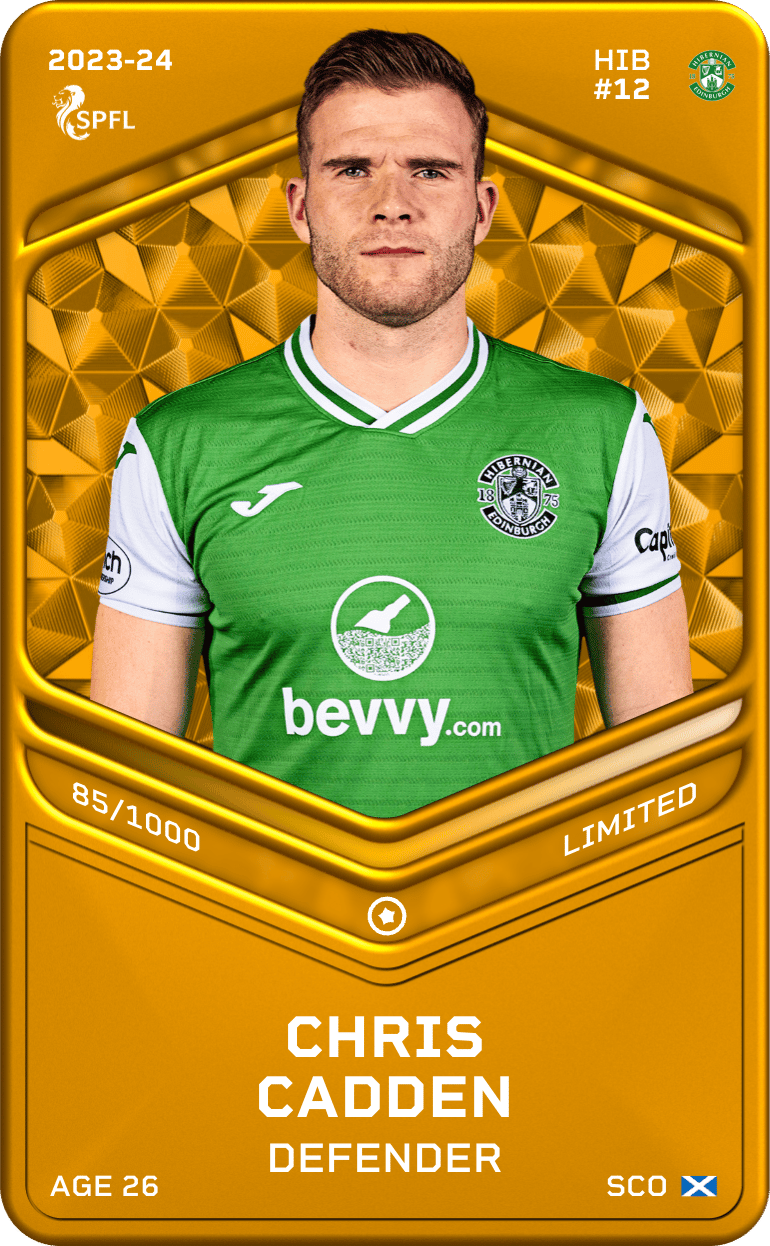 Chris Cadden 2023-24 • Limited 85/1000