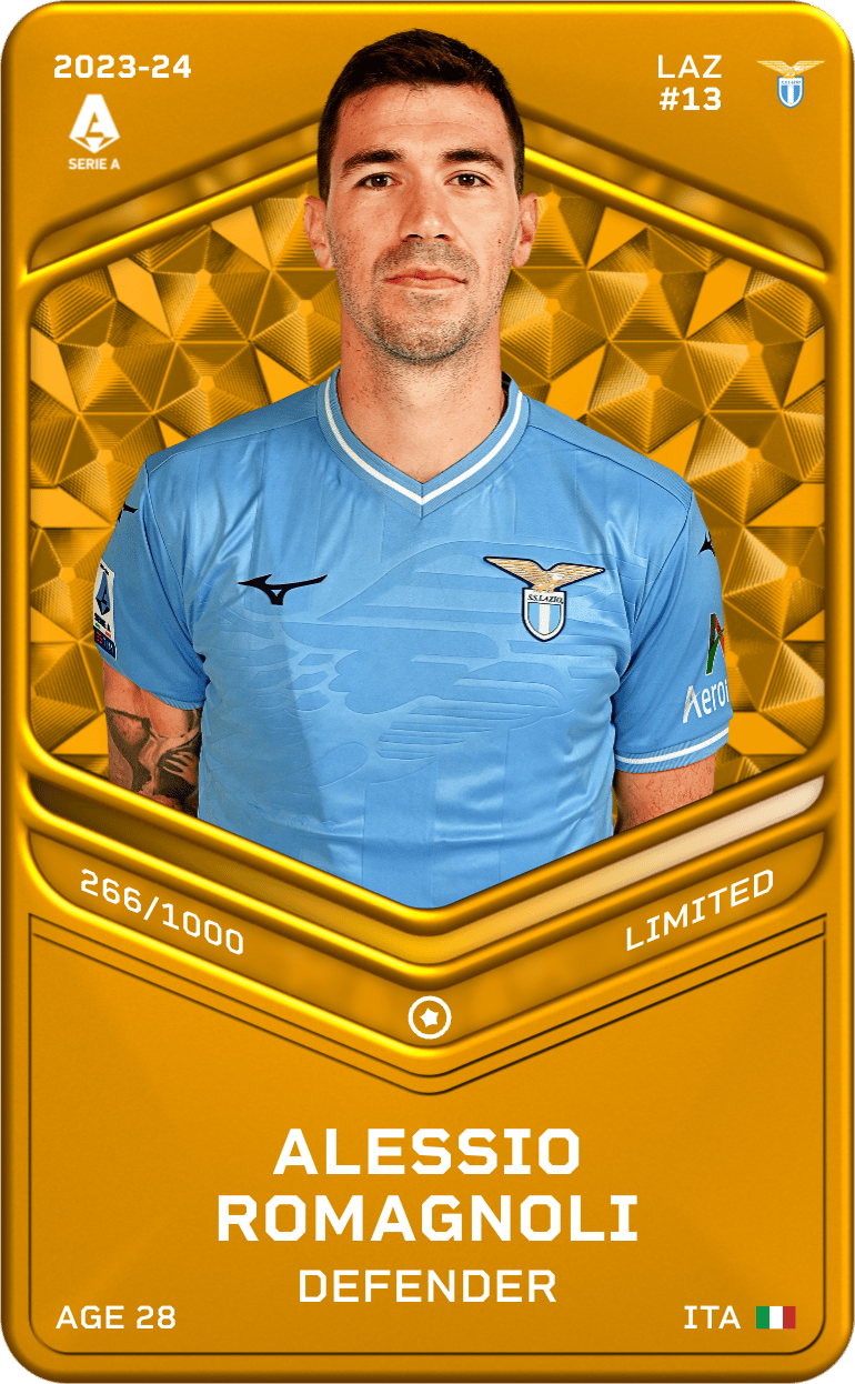 Alessio Romagnoli 2023-24 • Limited 266/1000