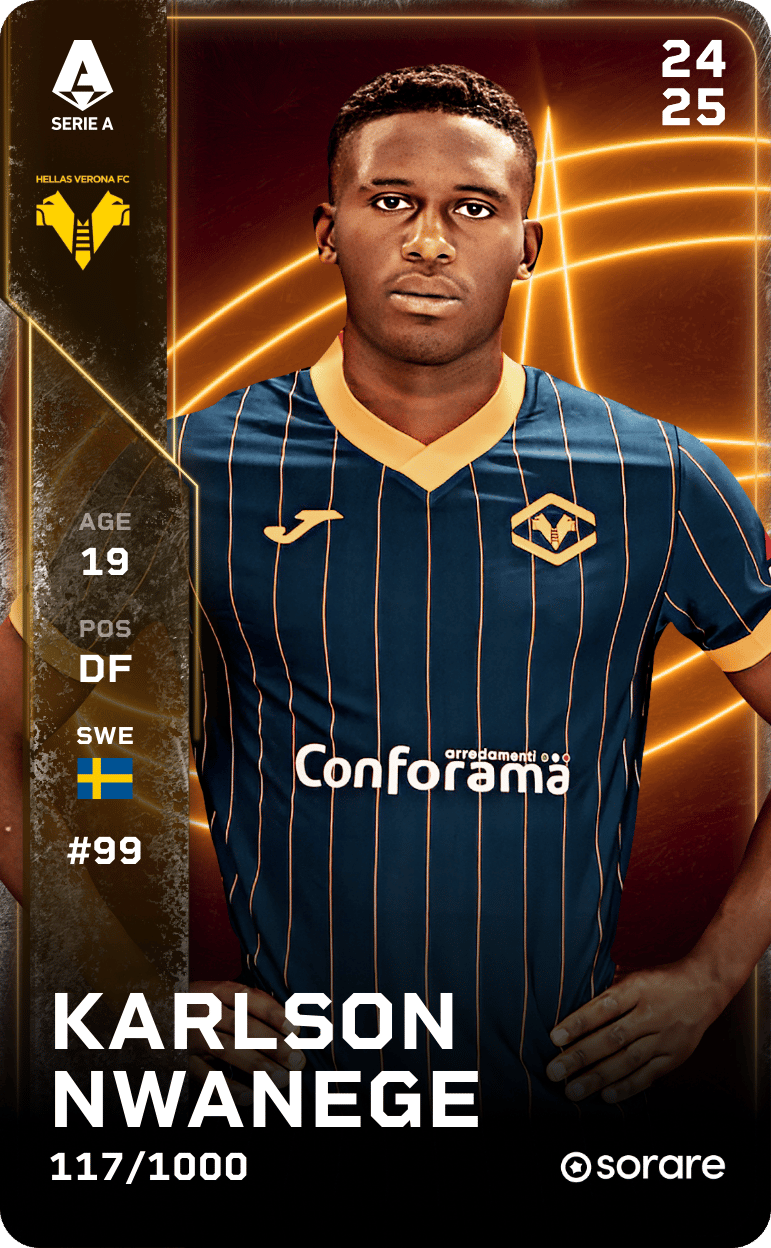 Karlson Nwanege 2024-25 • Limited 117/1000