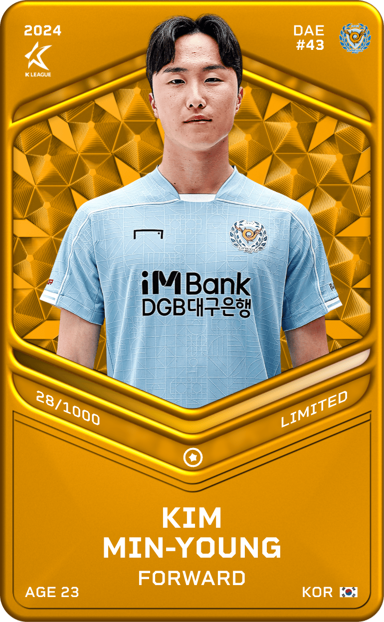 Kim Min-Young 2024-25 • Limited 28/1000