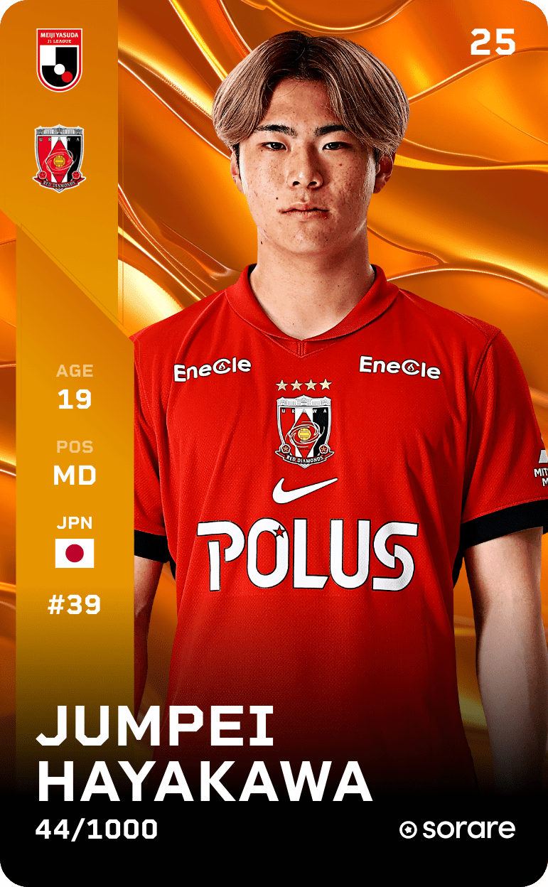 Jumpei Hayakawa 2025-26 • Limited 44/1000