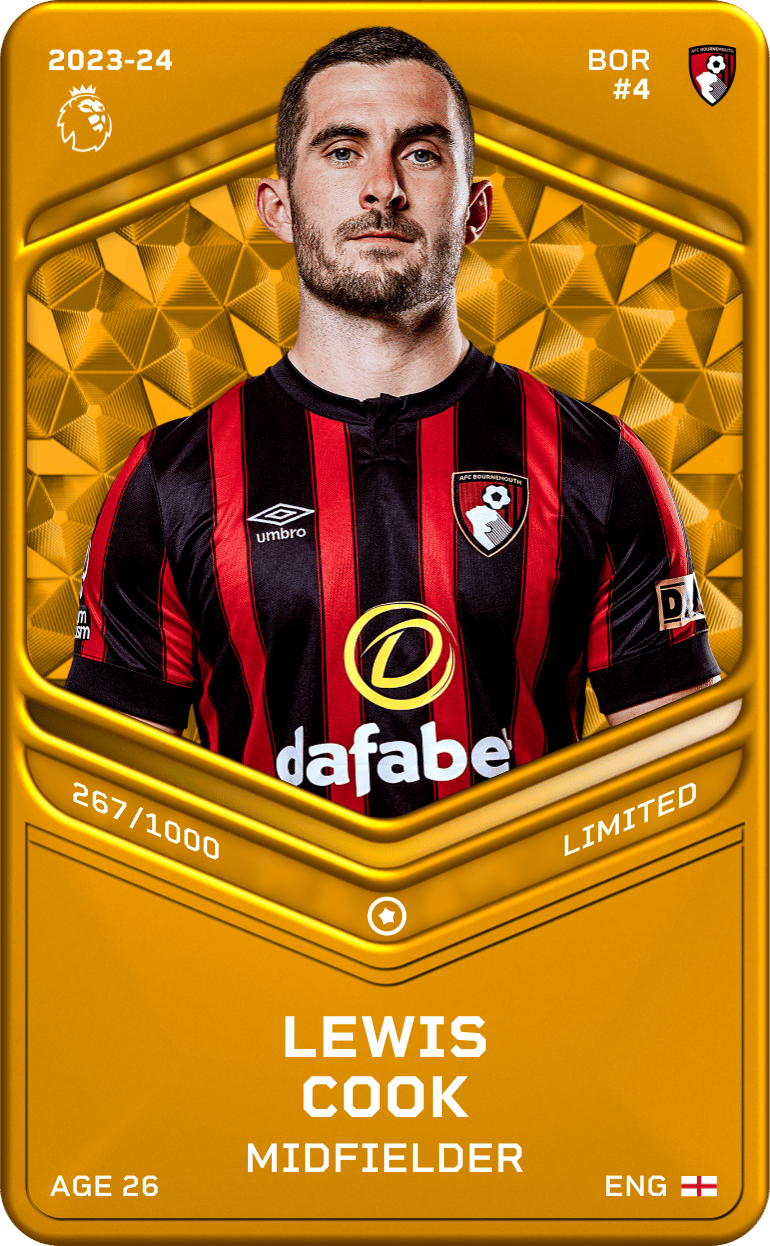 Lewis Cook 2023-24 • Limited 267/1000