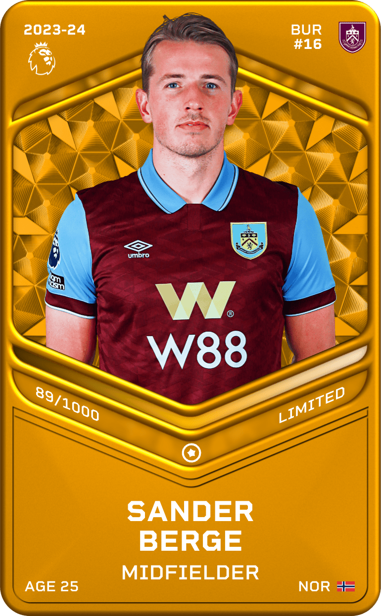 Sander Berge 2023-24 • Limited 89/1000