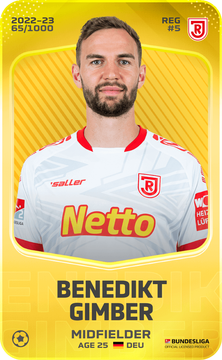 Benedikt Gimber 2022-23 • Limited 65/1000