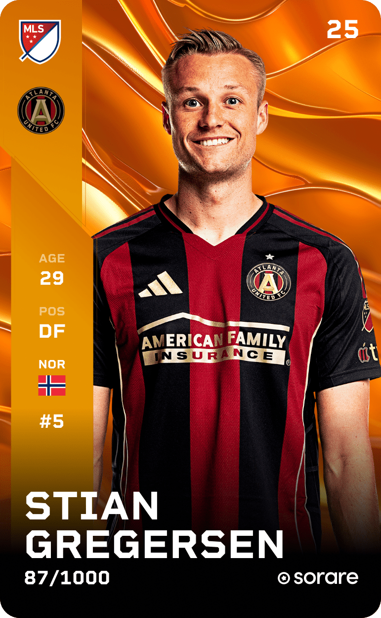 Stian Gregersen 2025-26 • Limited 87/1000