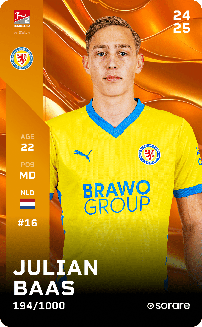 Julian Baas 2024-25 • Limited 194/1000
