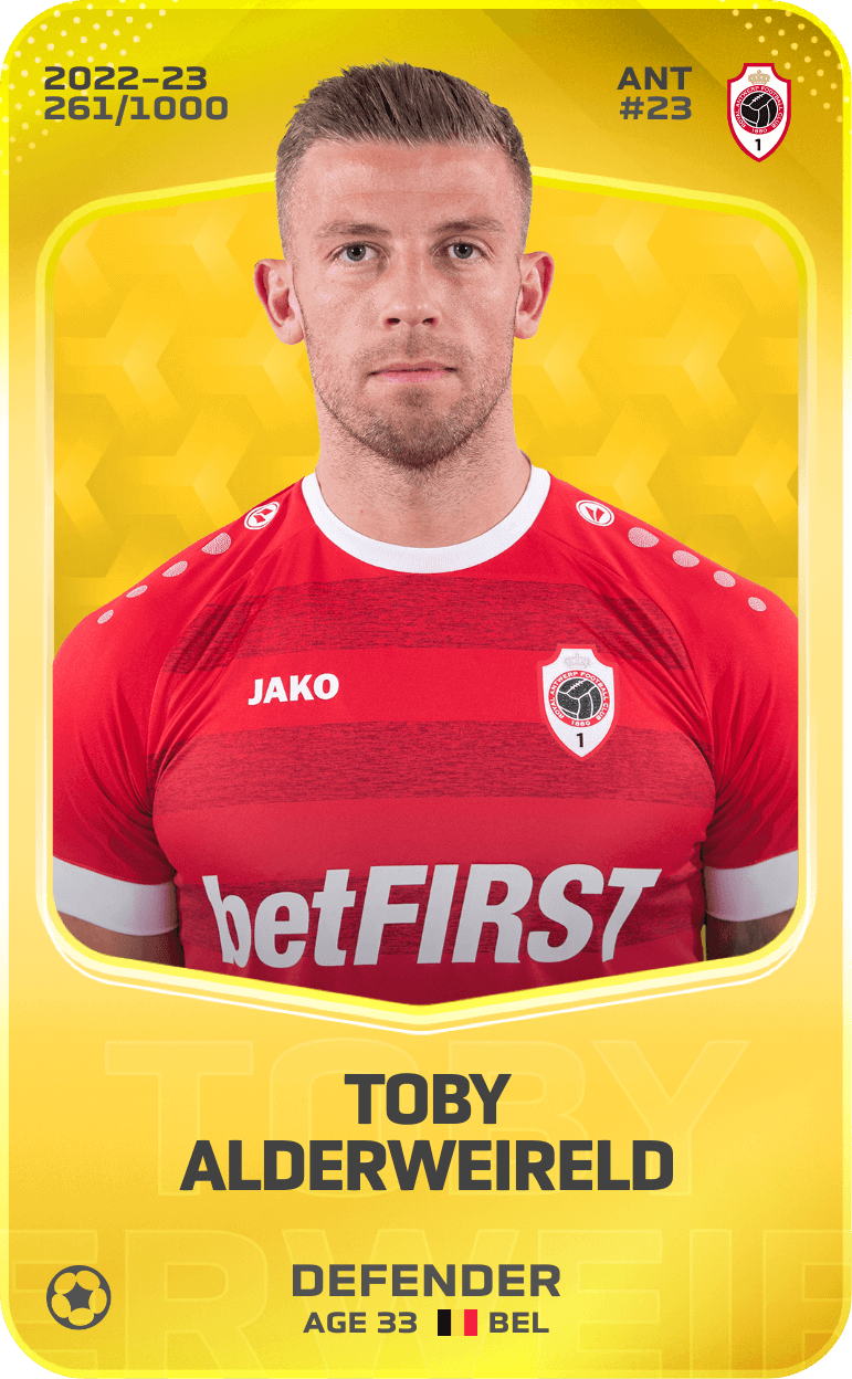 Toby Alderweireld 2022-23 • Limited 261/1000
