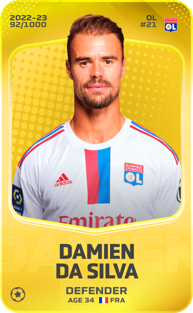 Damien Da Silva 2022-23 • Limited 92/1000