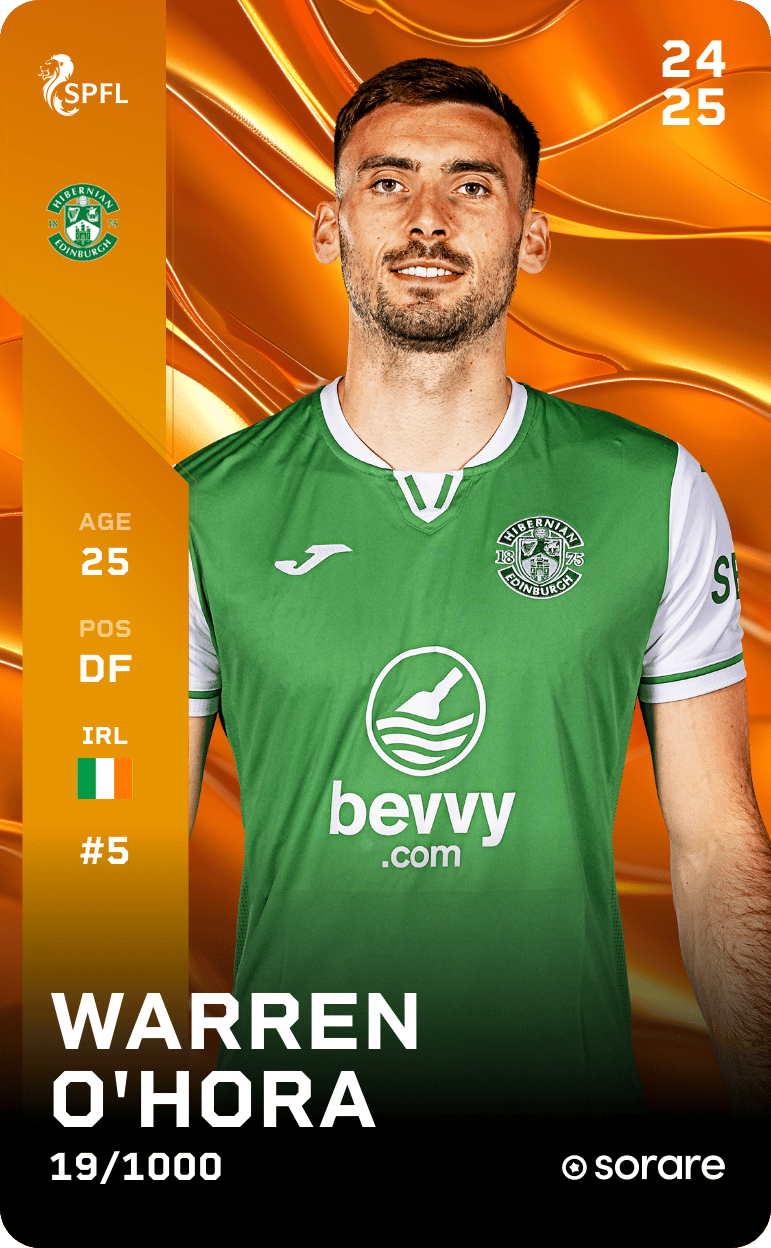 Warren O'Hora 2024-25 • Limited 19/1000