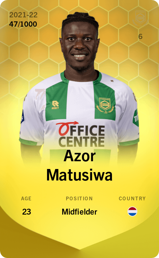 Azor Matusiwa 2021-22 • Limited 47/1000