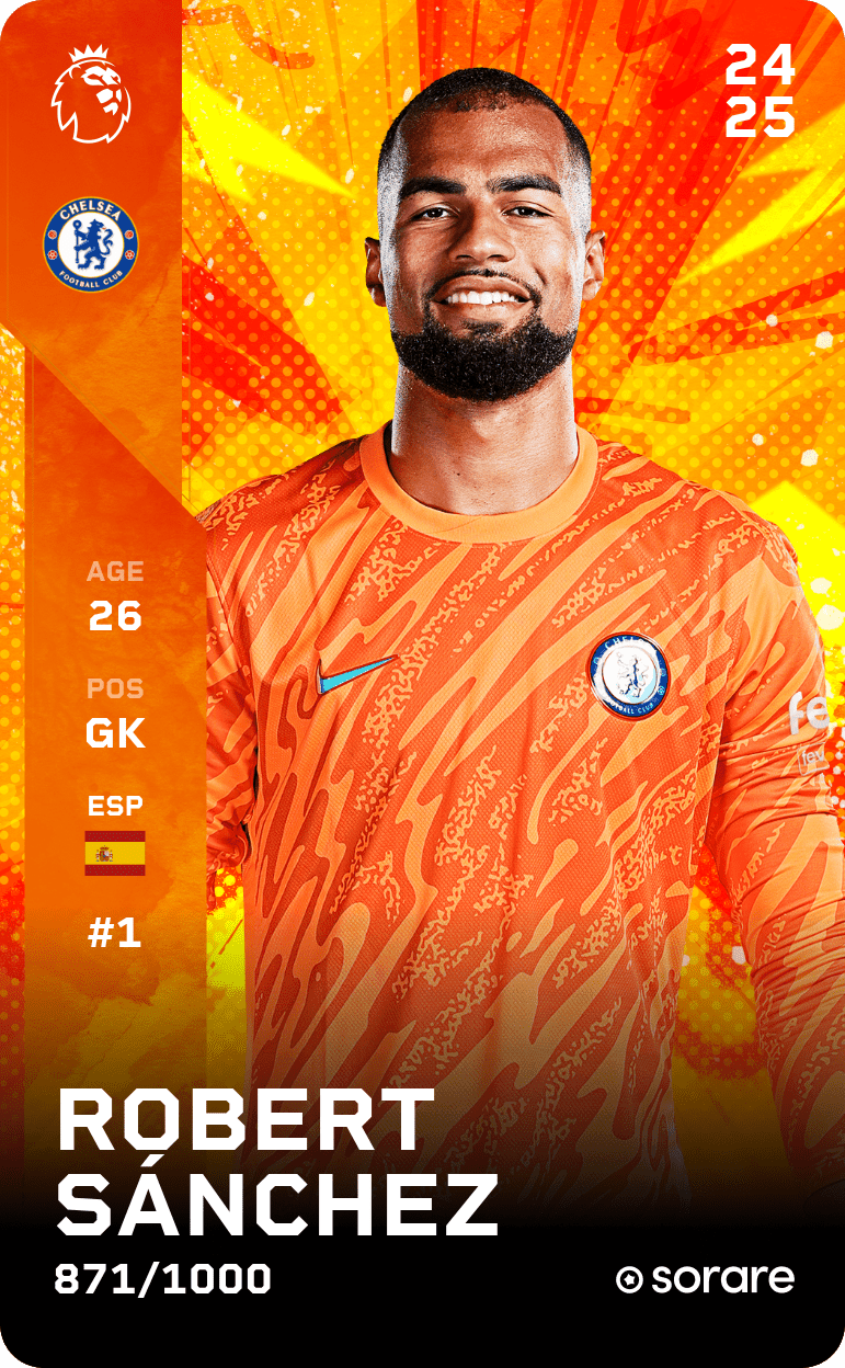 Robert Sánchez 2024-25 • Limited 871/1000