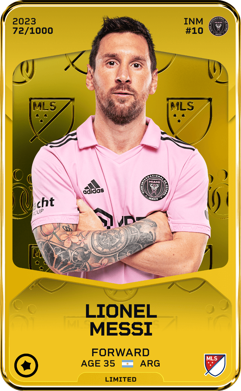 Lionel Messi 2023-24 • Limited 72/1000