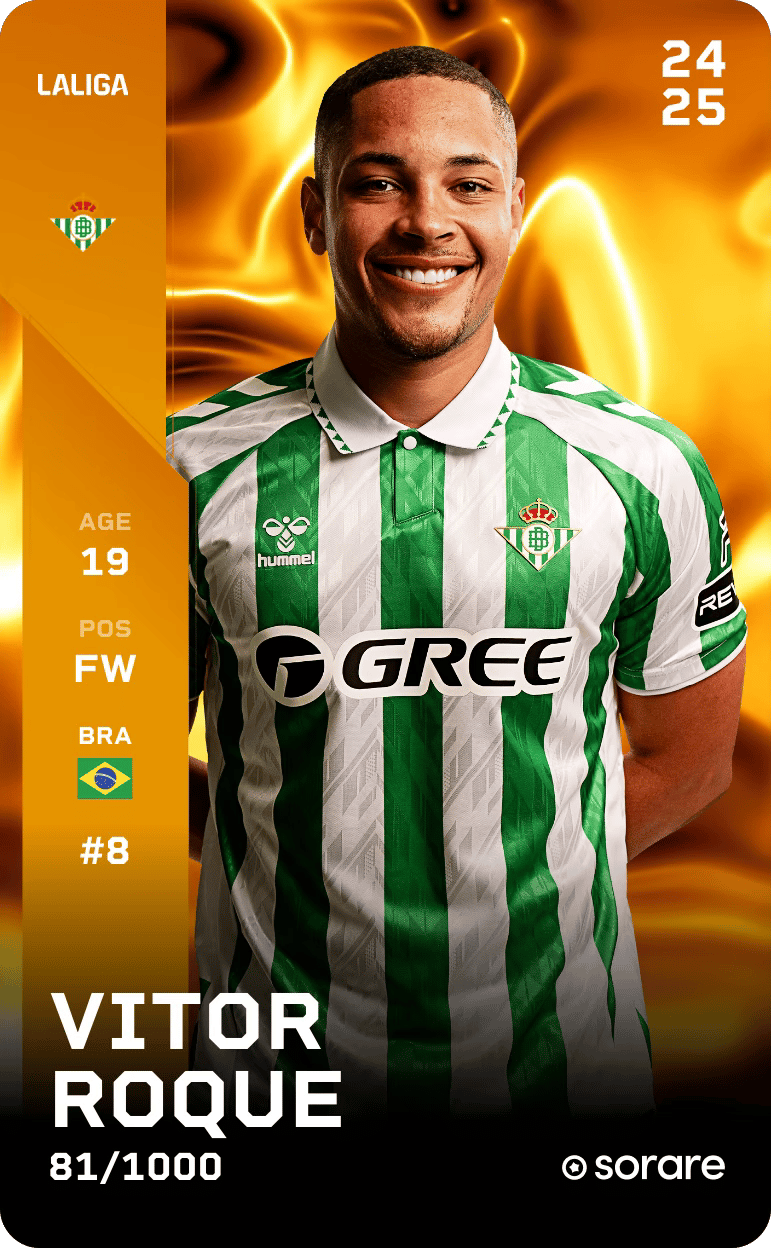 Vitor Roque 2024-25 • Limited 81/1000