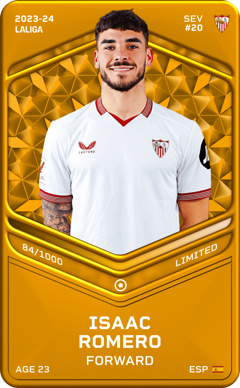 Isaac Romero 2023-24 • Limited 84/1000
