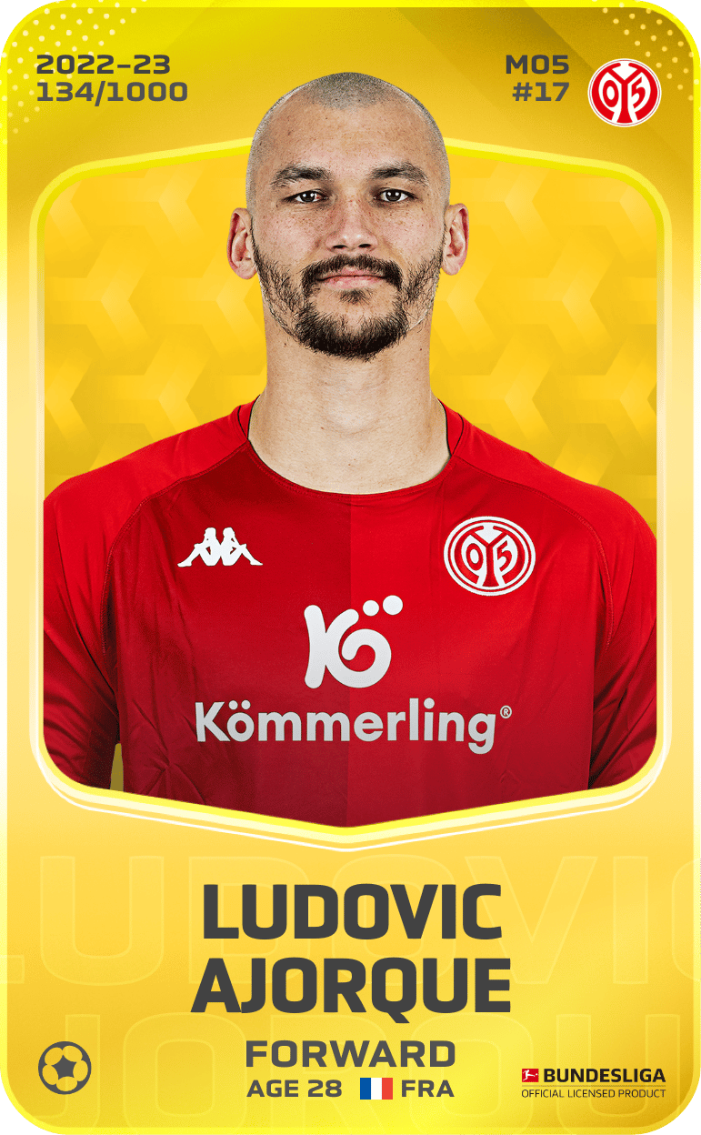 Ludovic Ajorque 2022-23 • Limited 134/1000