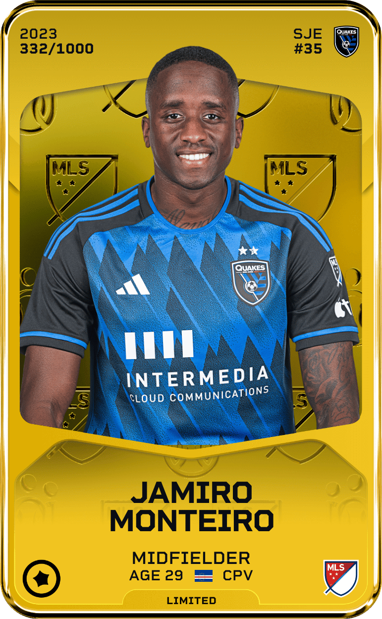 Jamiro Monteiro 2023-24 • Limited 332/1000