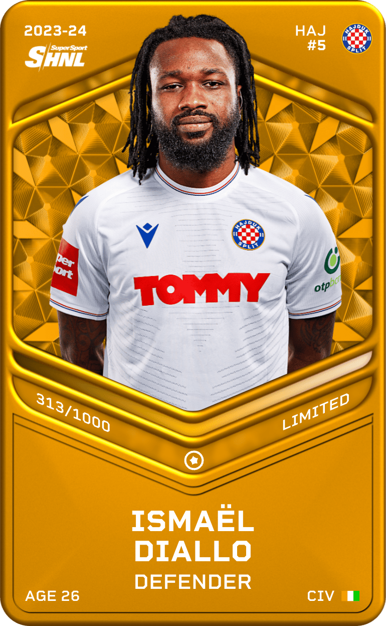 Ismaël Diallo 2023-24 • Limited 313/1000