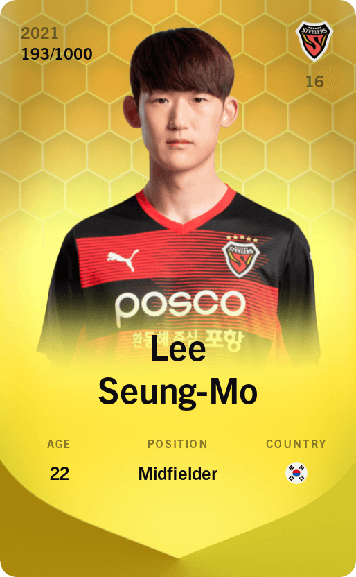 Lee Seung-Mo 2021-22 • Limited 193/1000
