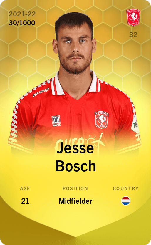 Jesse Bosch 2021-22 • Limited 30/1000