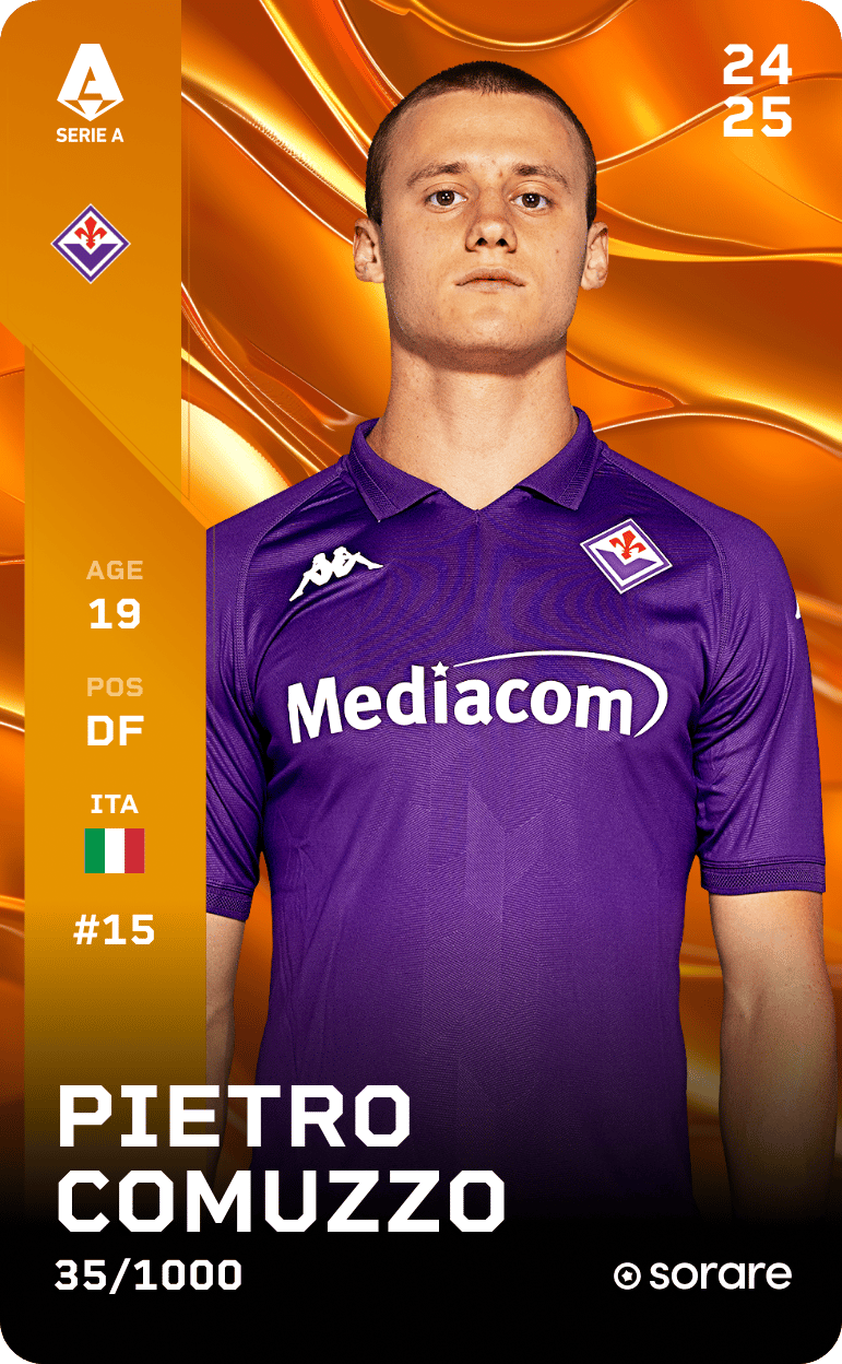 Pietro Comuzzo 2024-25 • Limited 35/1000