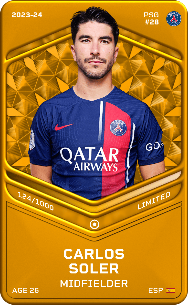 Carlos Soler 2023-24 • Limited 124/1000