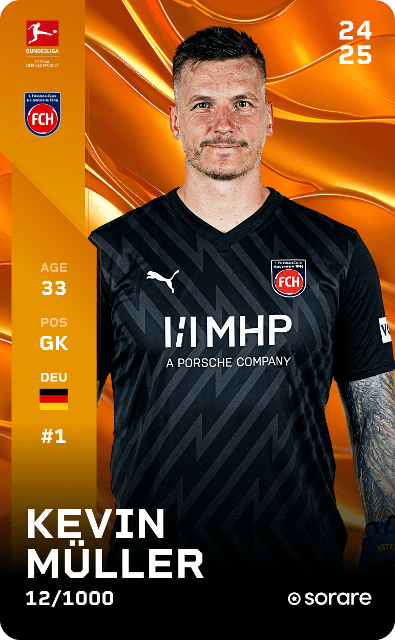 Kevin Müller 2024-25 • Limited 12/1000