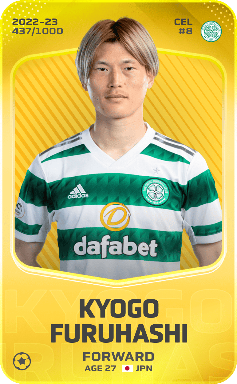 Kyogo Furuhashi 2022-23 • Limited 437/1000