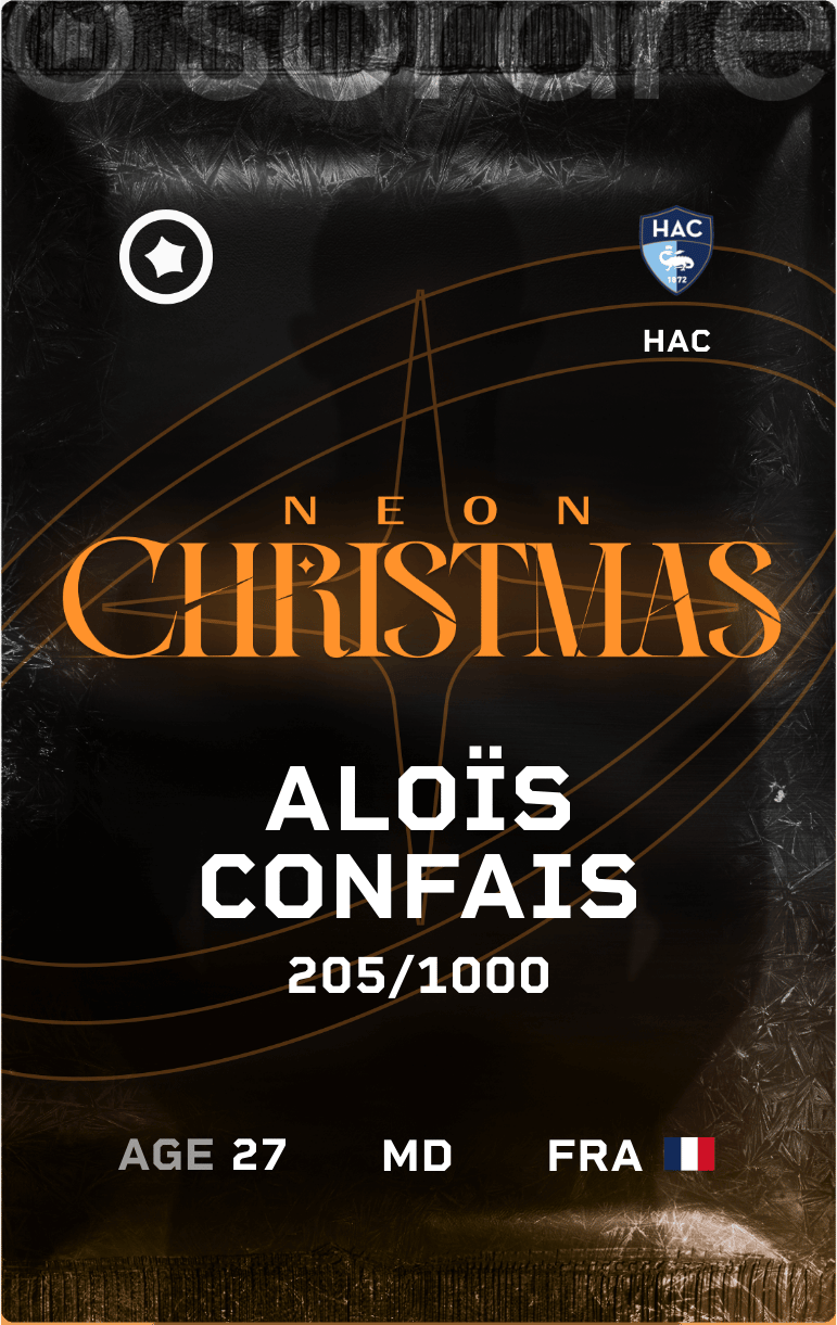 Aloïs Confais 2024-25 • Limited 205/1000