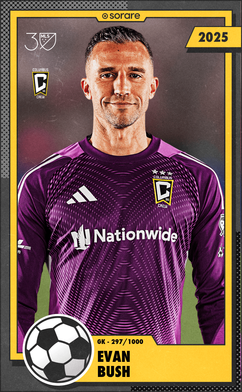 Evan Bush 2025-26 • Limited 297/1000