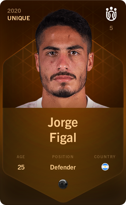 Sorare - Sorare Official - Jorge Figal 2020-21 • Unique - NFT # 88494899687823200038508962711518923161179913607176171533624451050151128696035