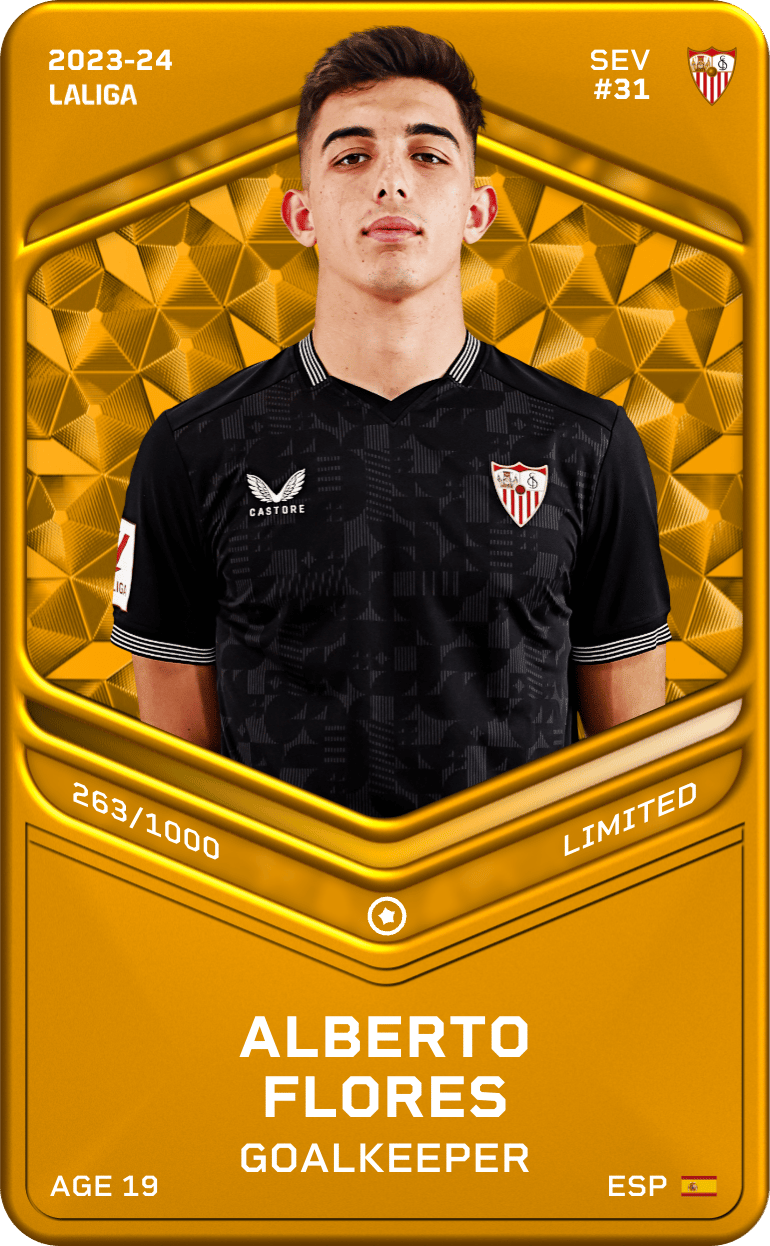 Alberto Flores 2023-24 • Limited 263/1000