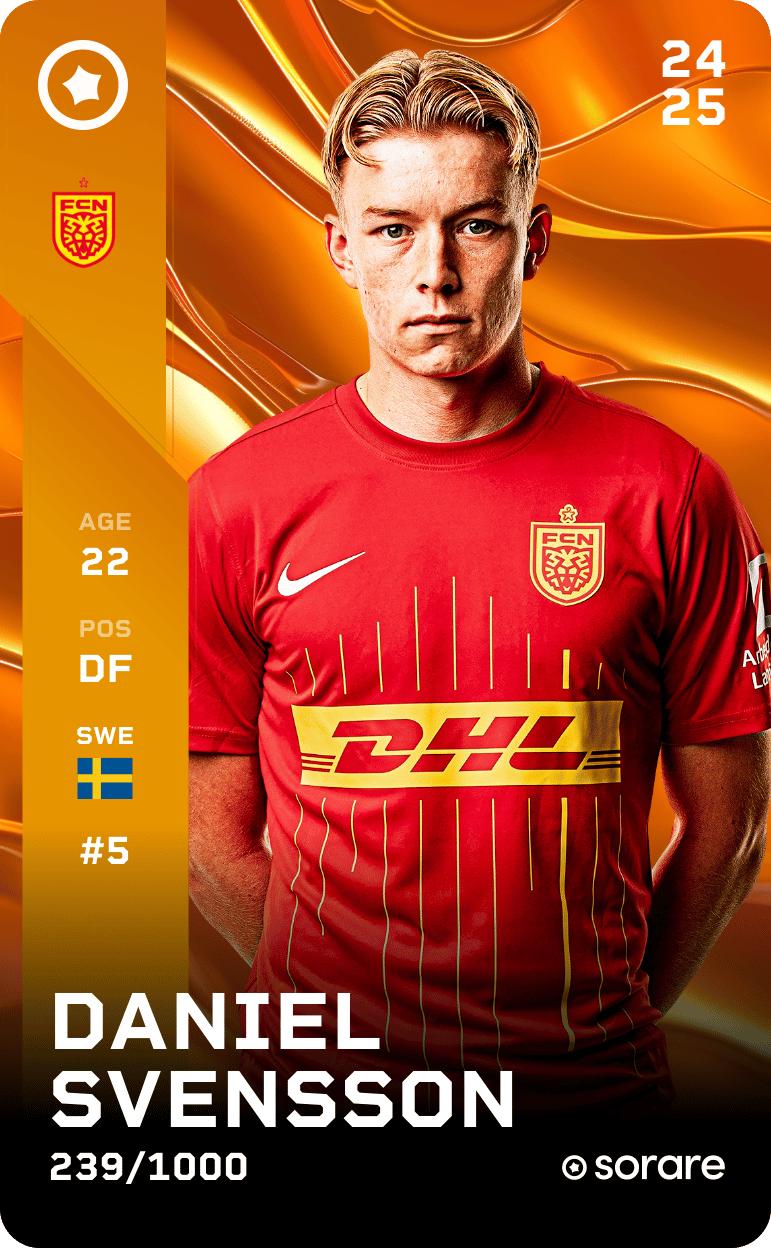 Daniel Svensson 2024-25 • Limited 239/1000
