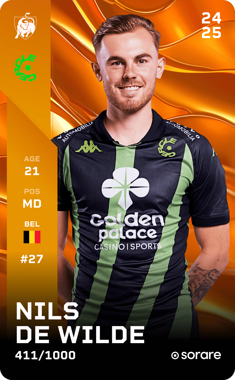 Nils De Wilde 2024-25 • Limited 411/1000