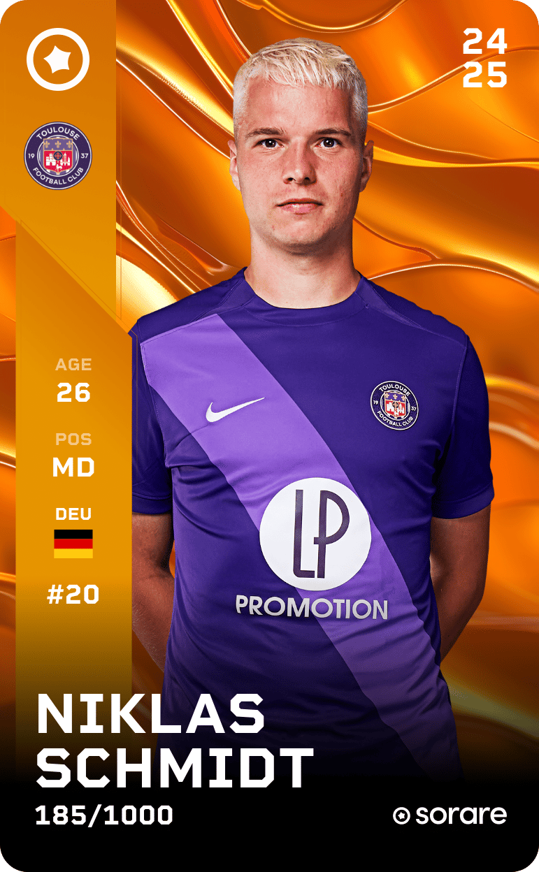 Niklas Schmidt 2024-25 • Limited 185/1000