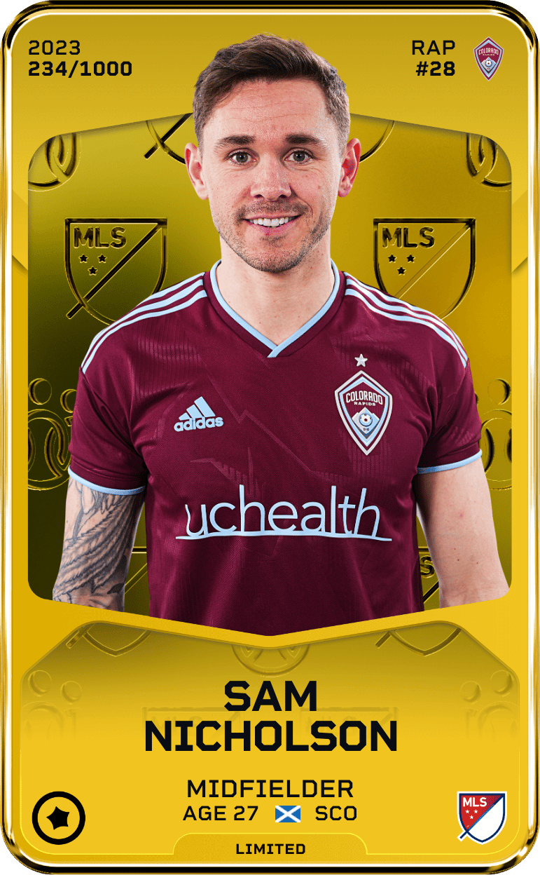 Sam Nicholson 2023-24 • Limited 234/1000