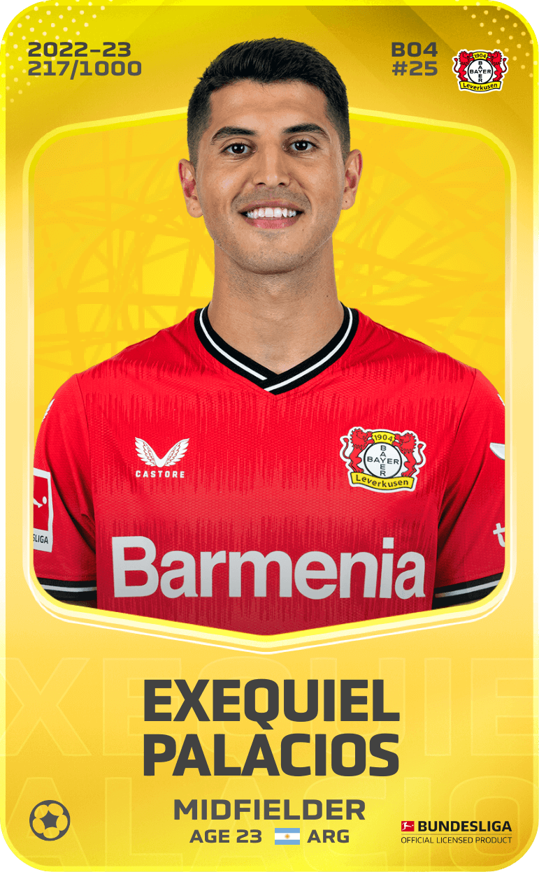 Exequiel Palacios 2022-23 • Limited 217/1000