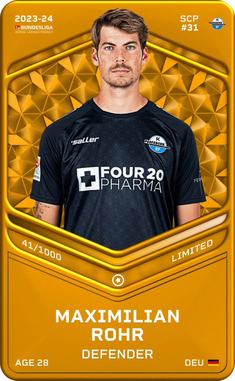 Maximilian Rohr 2023-24 • Limited 41/1000