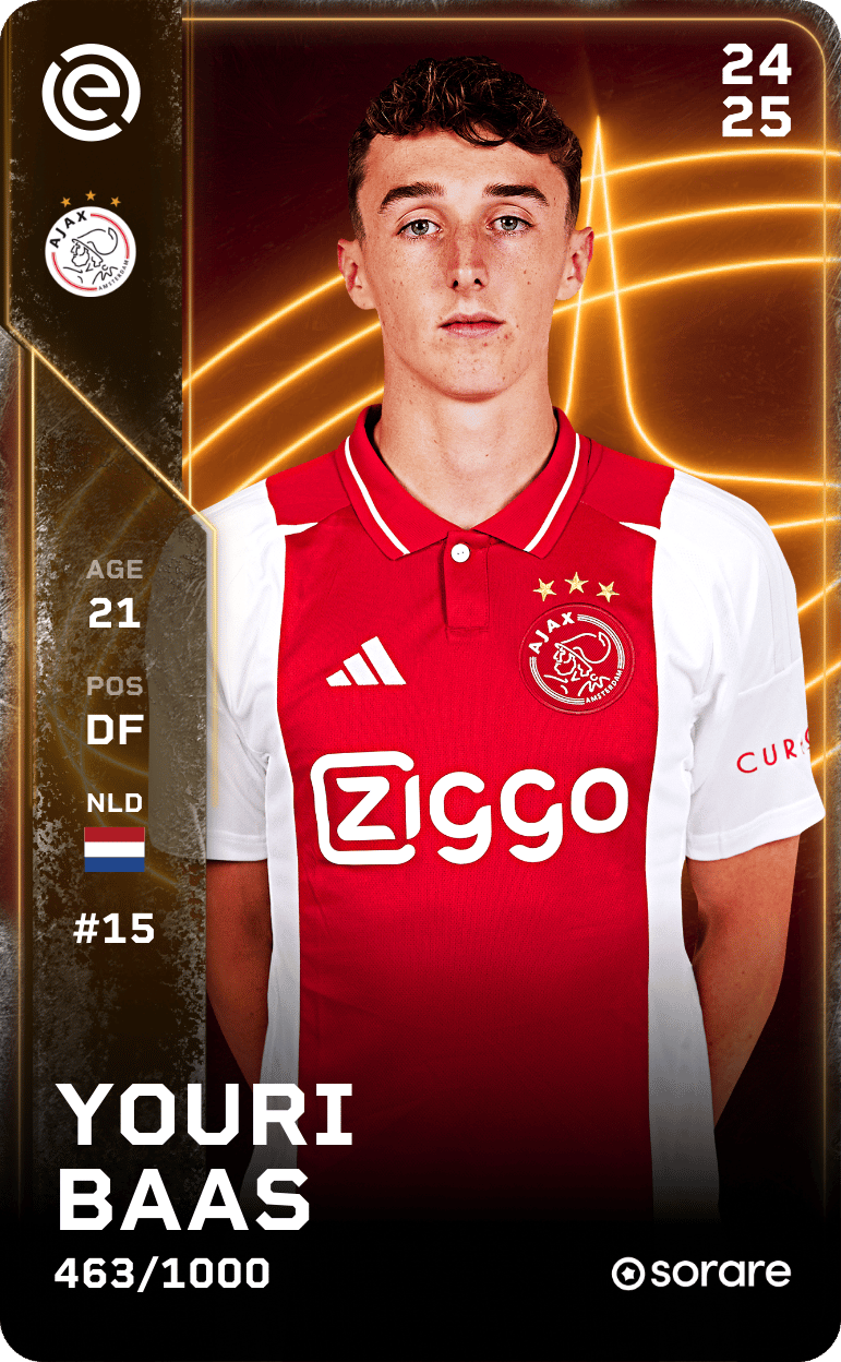 Youri Baas 2024-25 • Limited 463/1000