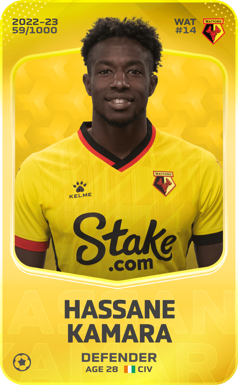 Hassane Kamara 2022-23 • Limited 59/1000