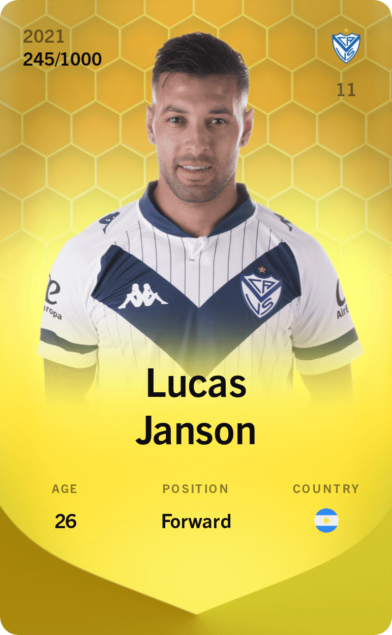 Lucas Janson 2021-22 • Limited 245/1000