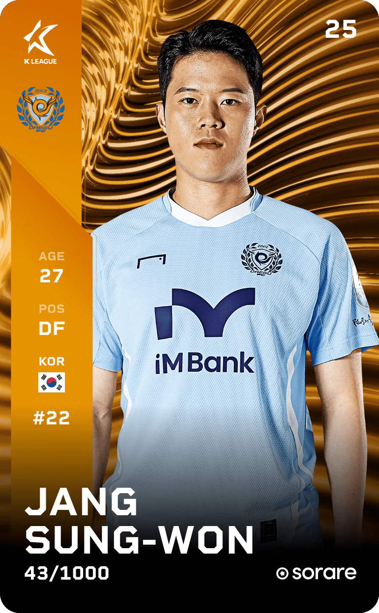 Jang Sung-Won 2025-26 • Limited 43/1000