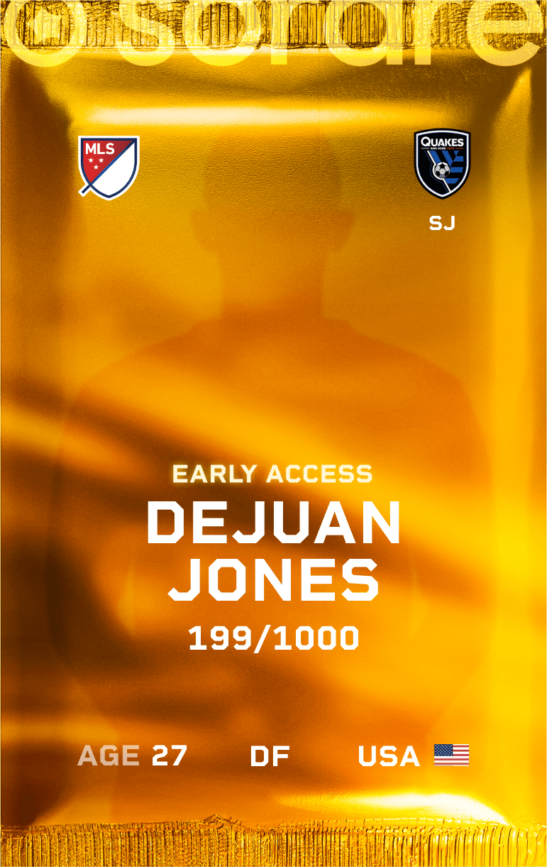 DeJuan Jones 2025-26 • Limited 199/1000