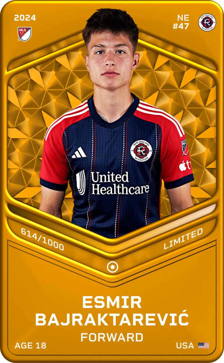 Esmir Bajraktarevic 2024-25 • Limited 614/1000